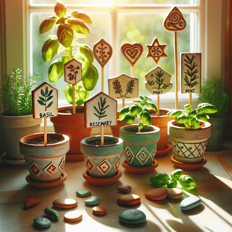 Indoor Herb Markers and Labels