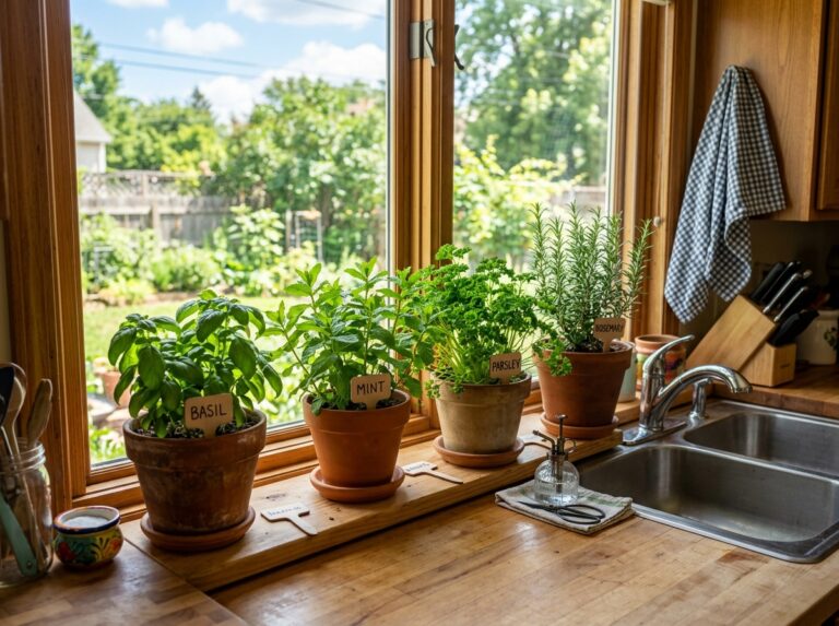 herbs garden indoor