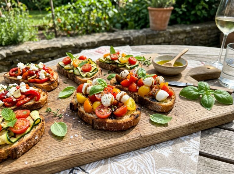 summer bruschetta ideas