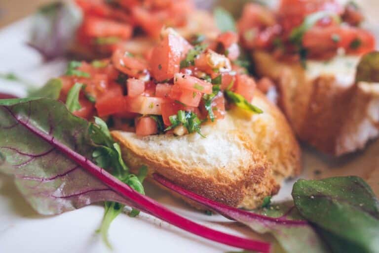 bruschetta fresh tomatoes
