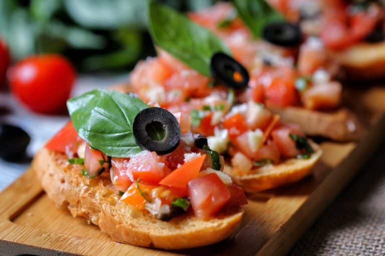 bruschetta tomato basil