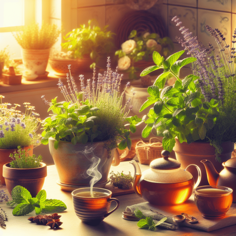 Herbal Teas from Indoor Herbs