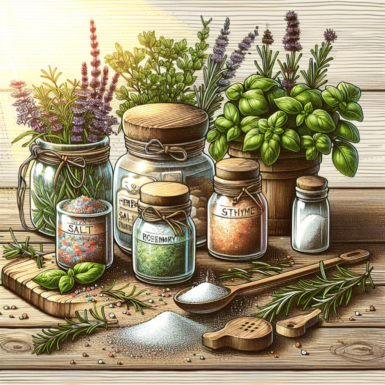 DIY Herbal Salt and Sugar