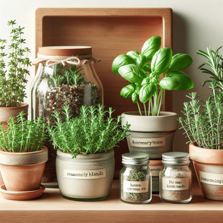 Indoor Herb Seasoning Blends