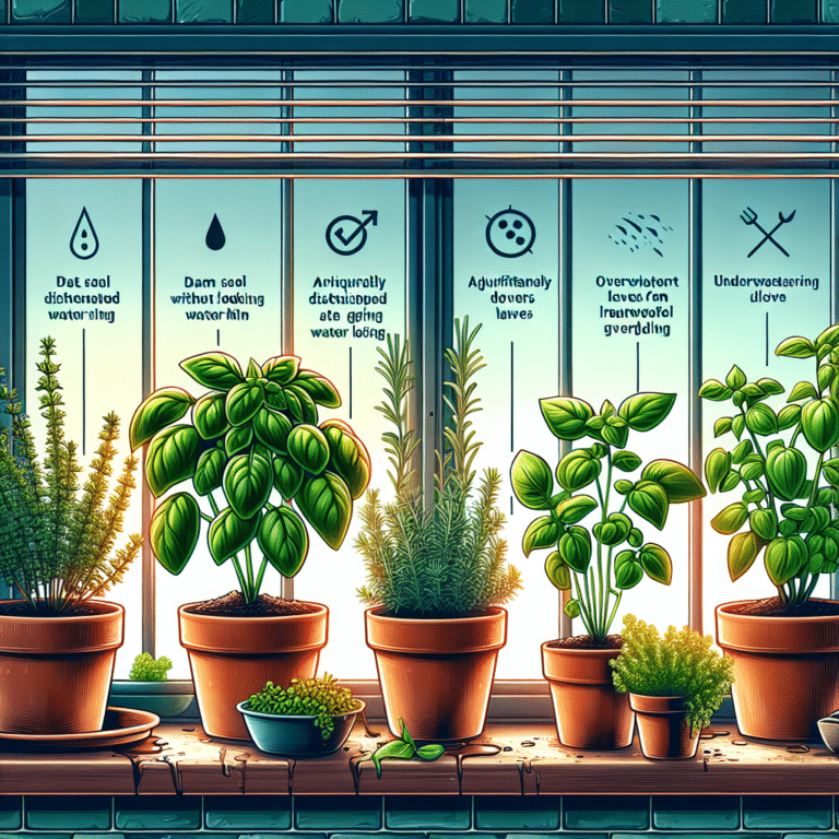 Avoiding Common Indoor Herb Watering Mistakes