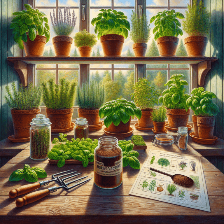 Indoor Herb Fertilizer Guide: Getting it Right