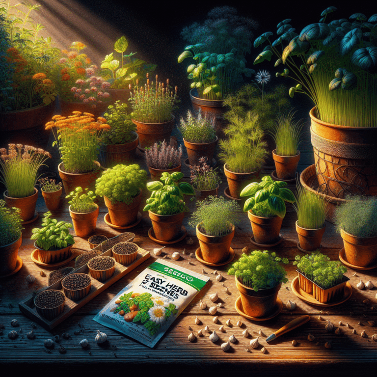 Easy Herb Seeds for Beginners