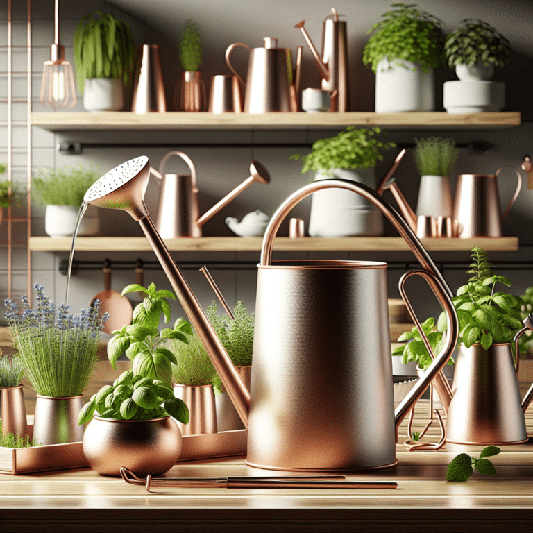"Picking the Right Watering Can for Indoor Herbs