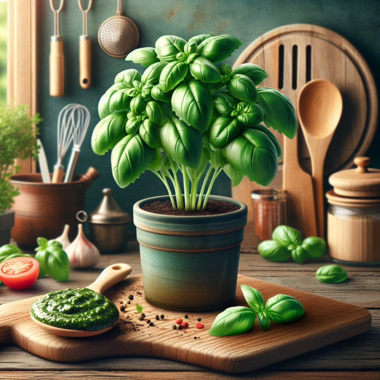 Growing and Cooking with Indoor Basil