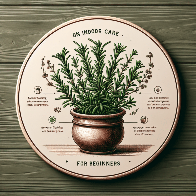 Rosemary Indoor Care: A Beginner's Manual