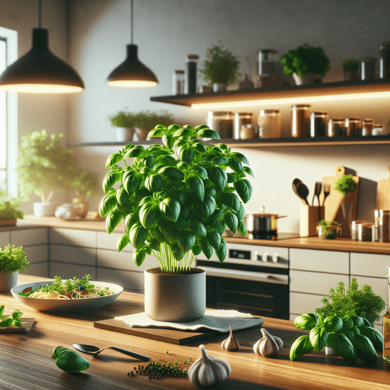 Add a Twist to Your Meals with Indoor Basil