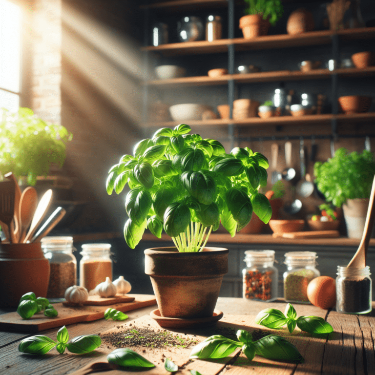 Indoor Basil: A Culinary Delight
